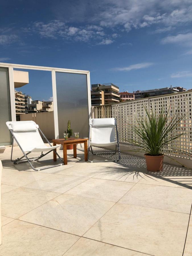 Esterel Terrasses, Roof Top, Plage, Parking Payant Cannes Eksteriør bilde